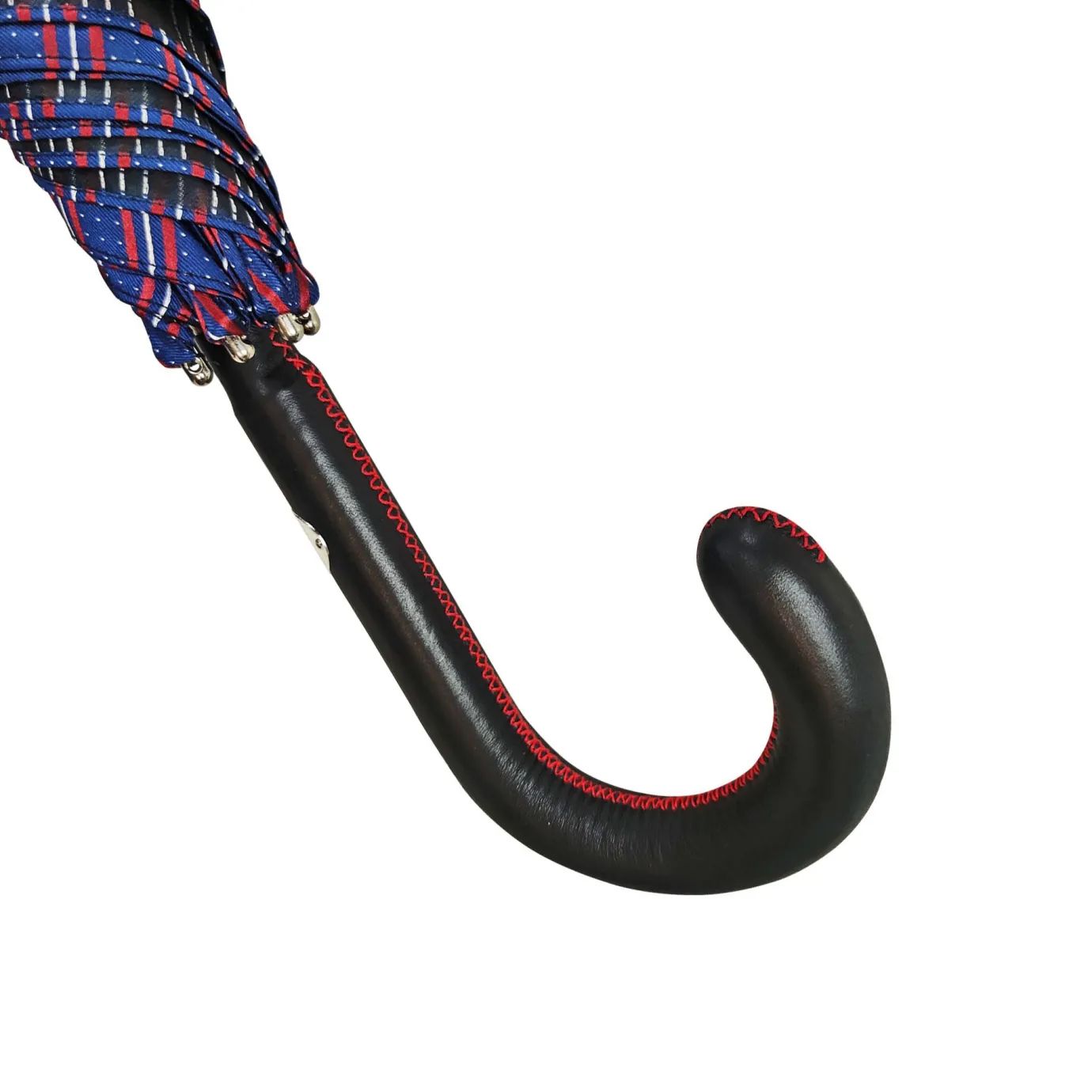 Il Marchesato Elegant Men's umbrella with black leather handle Hot