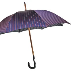Il Marchesato Elegant Men's umbrella with black leather handle Hot