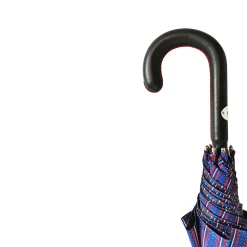 Il Marchesato Elegant Men's umbrella with black leather handle Hot