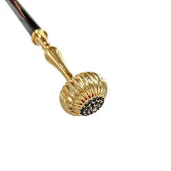 Il Marchesato Elegant mylor Walking stick with Jet Crystals Best