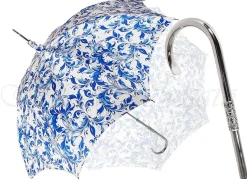 Il Marchesato Elegant Parasol With Blue Design On White Background Hot