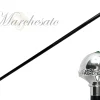 Il Marchesato Elegant Walking stick with Silver-Plated Knob Best