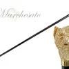 Il Marchesato Exclusive gold plated and Hand enamelled dog Best