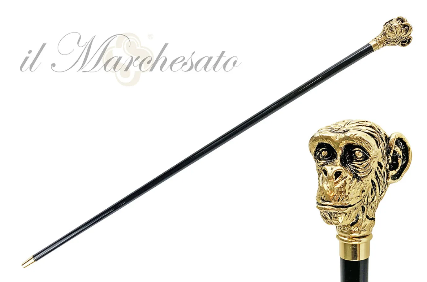 Il Marchesato Exclusive gold plated monkey Clearance