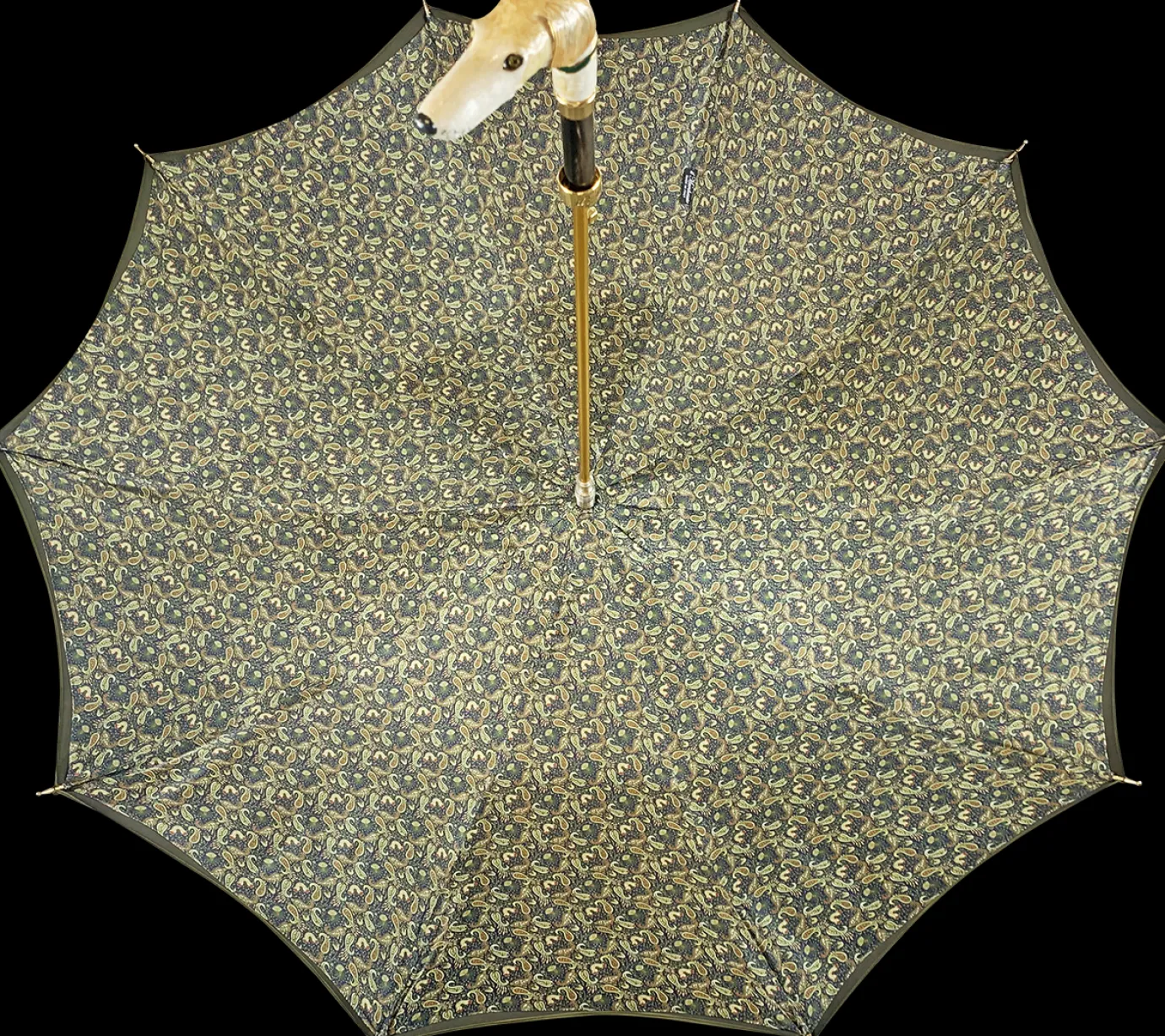Il Marchesato Exclusive hand-painted greyhound umbrella New