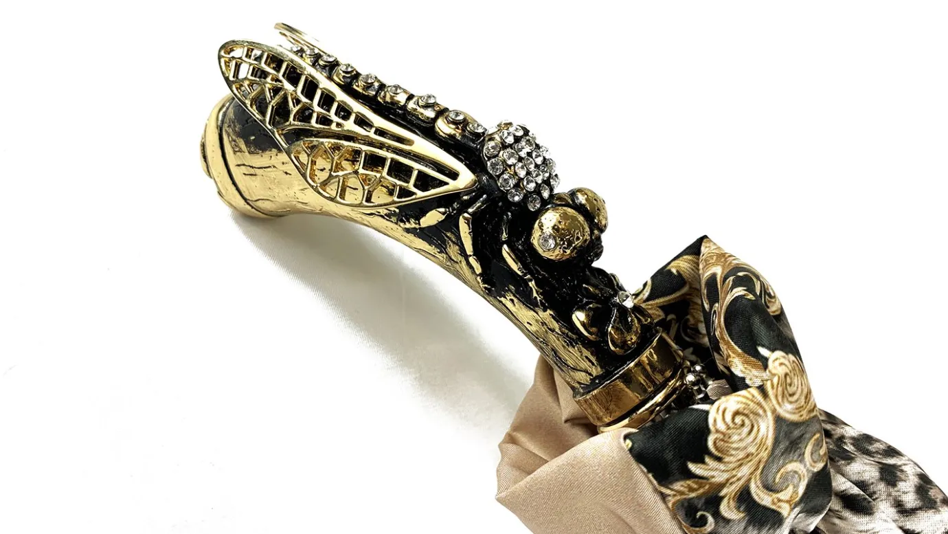 Il Marchesato Exclusive 24K Goldplated Dragonfy umbrella Outlet