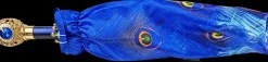 Il Marchesato Exclusive peacock design with Sapphire crystals Sale