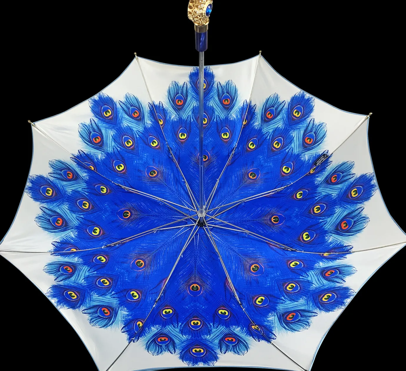 Il Marchesato Exclusive peacock design with Sapphire crystals Sale