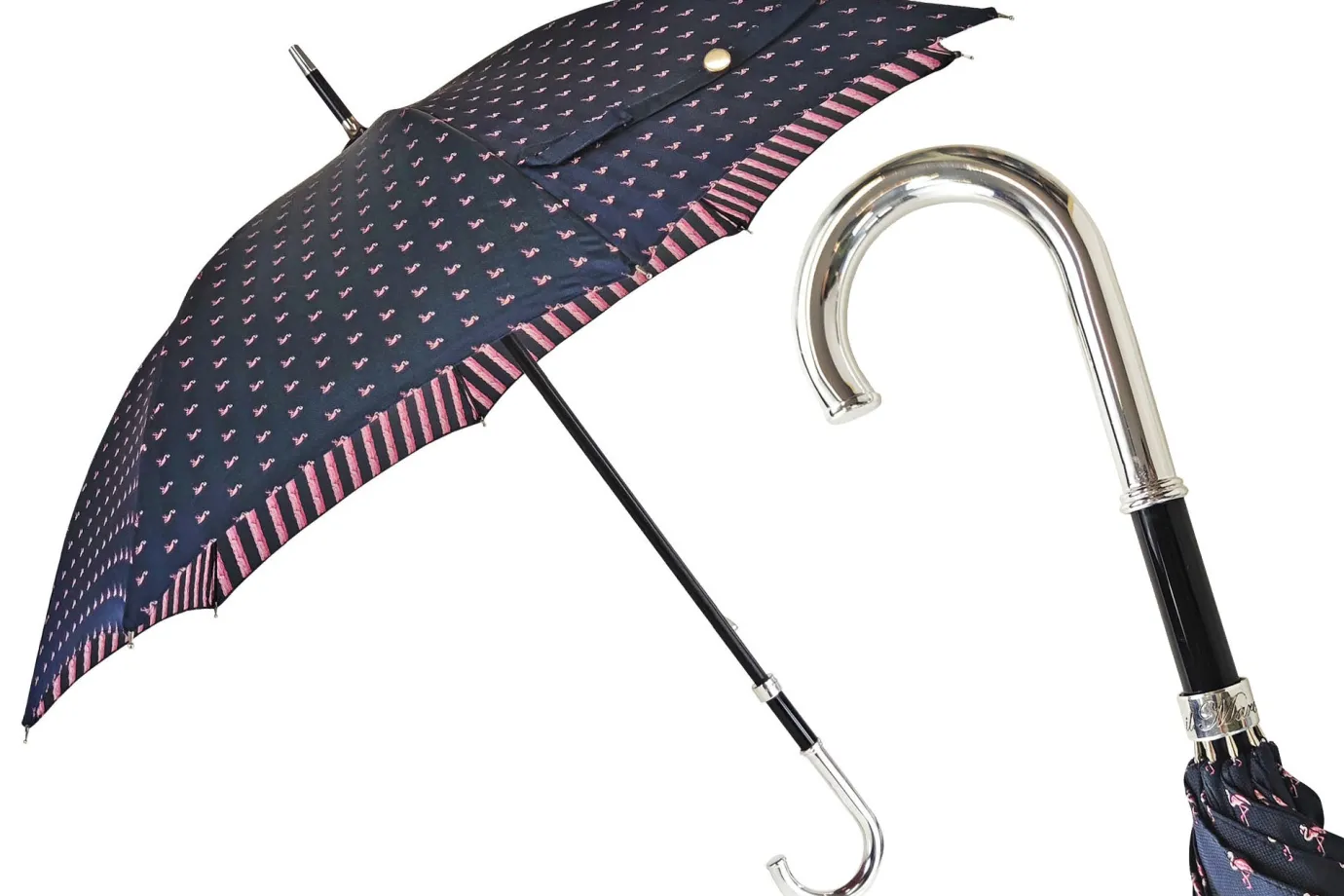 Il Marchesato Exclusive umbrella design with Silver Plated handle Outlet