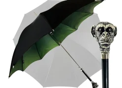 Il Marchesato Exclusive umbrella with hand-painted monkey handle Online