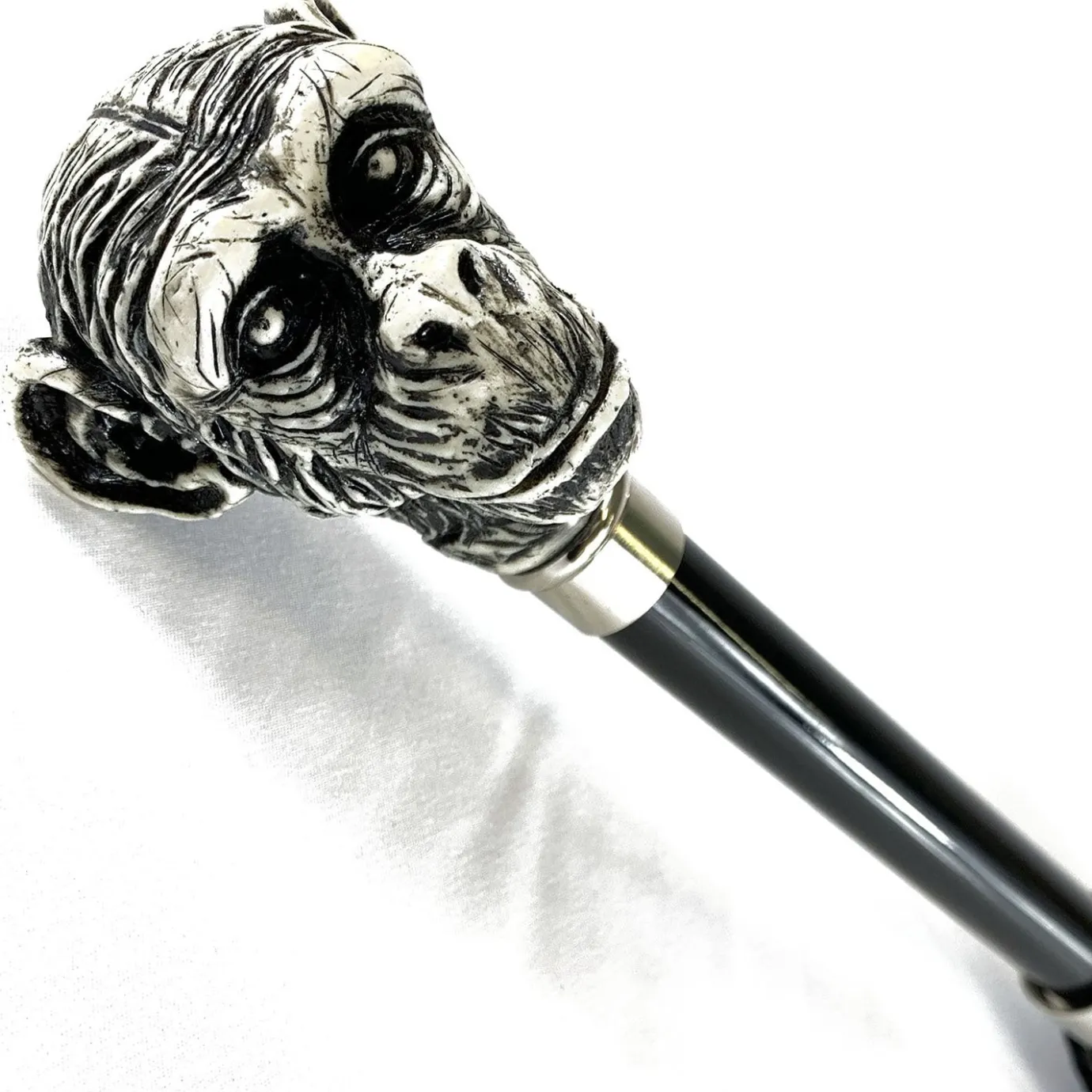 Il Marchesato Exclusive umbrella with hand-painted monkey handle Online