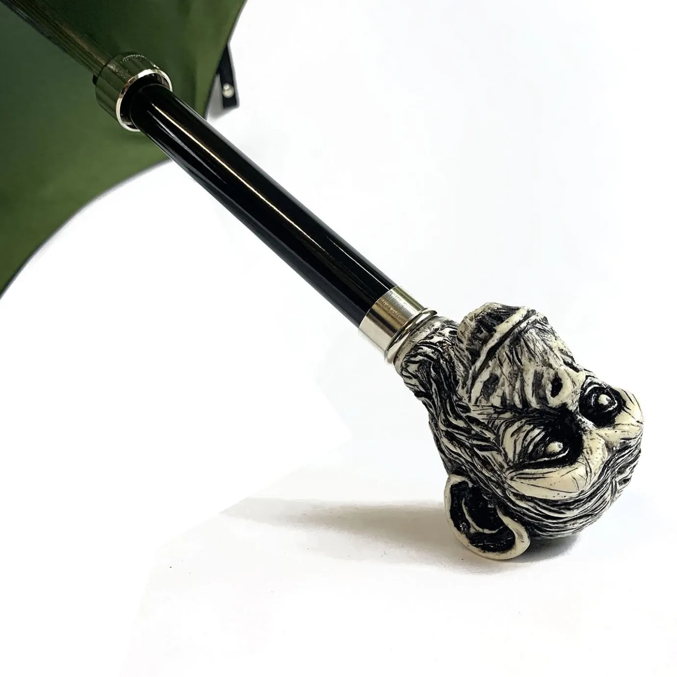 Il Marchesato Exclusive umbrella with hand-painted monkey handle Online