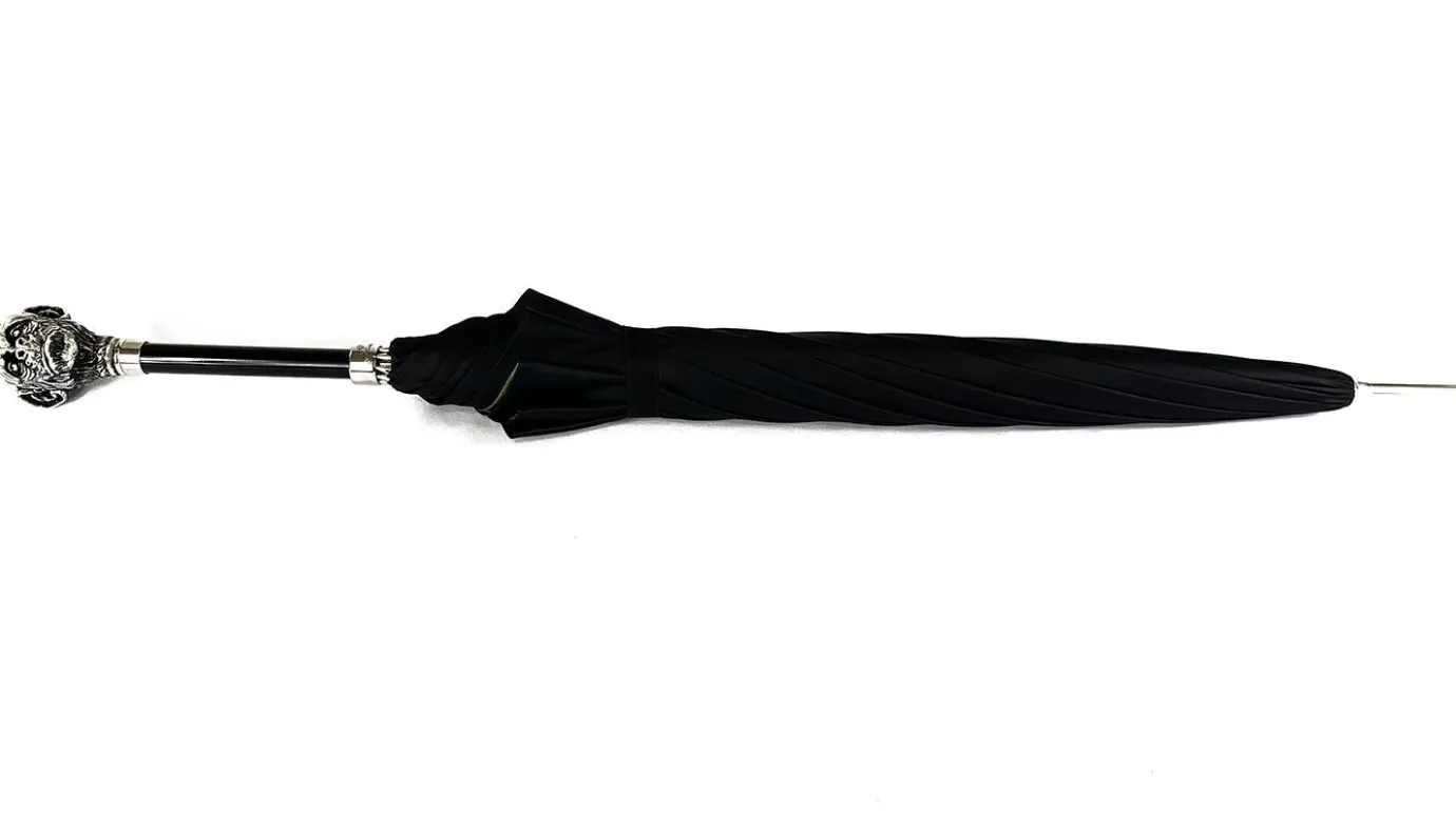 Il Marchesato Exclusive umbrella with hand-painted monkey handle Online