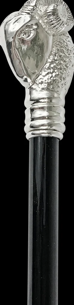 Il Marchesato Exclusive Walking stick with Silverplated 925 Ram Online