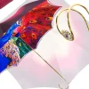 Il Marchesato Fanciful Umbrella With Peacock Design Fashion