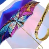 Il Marchesato Fantastic Double Canopy Luxury purple Umbrella New