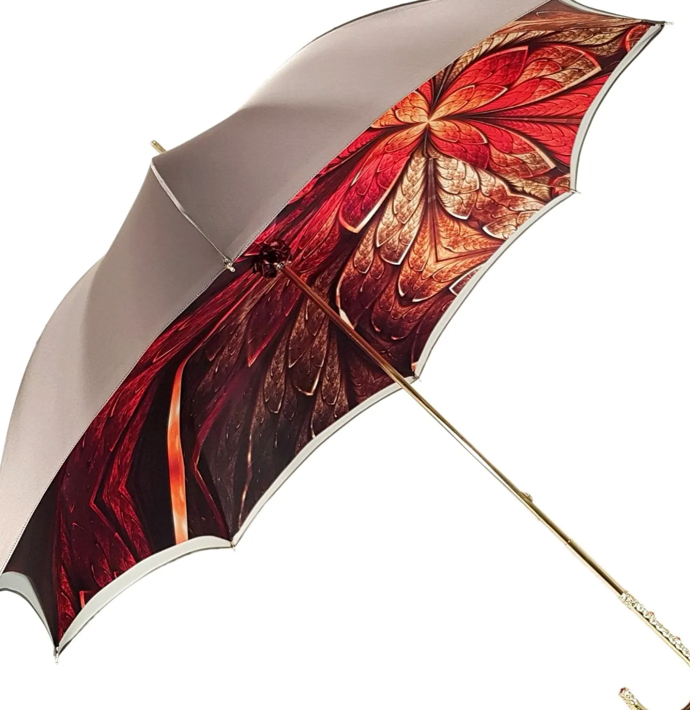 Il Marchesato Fantastic Double Canopy Luxury Ladies Umbrella New