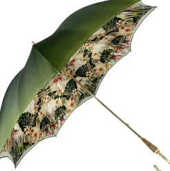Il Marchesato Fantastic flower and chain Umbrella With Double Fabric, Exclusive Desi Best