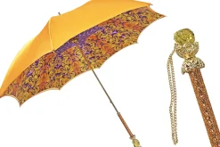 Il Marchesato Fantastic Orange umbrella with leopard print Outlet