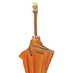 Il Marchesato Fantastic Orange umbrella with leopard print Outlet