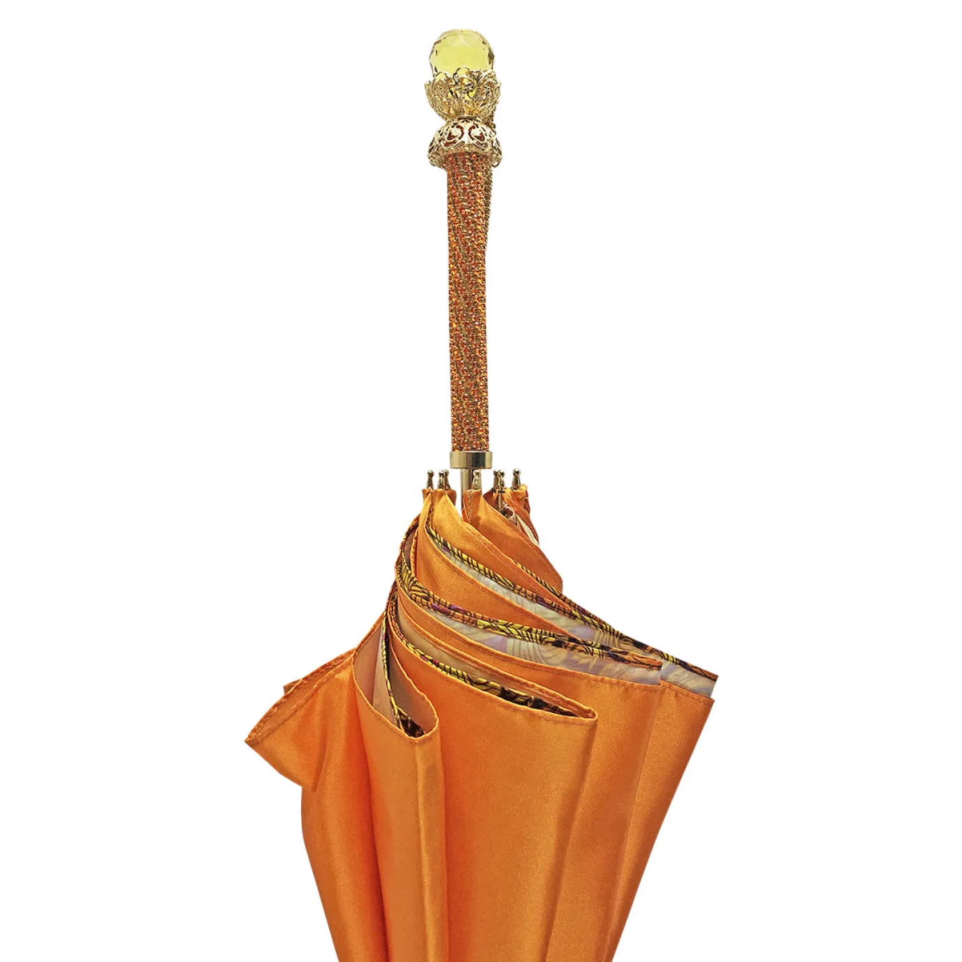 Il Marchesato Fantastic Orange umbrella with leopard print Outlet