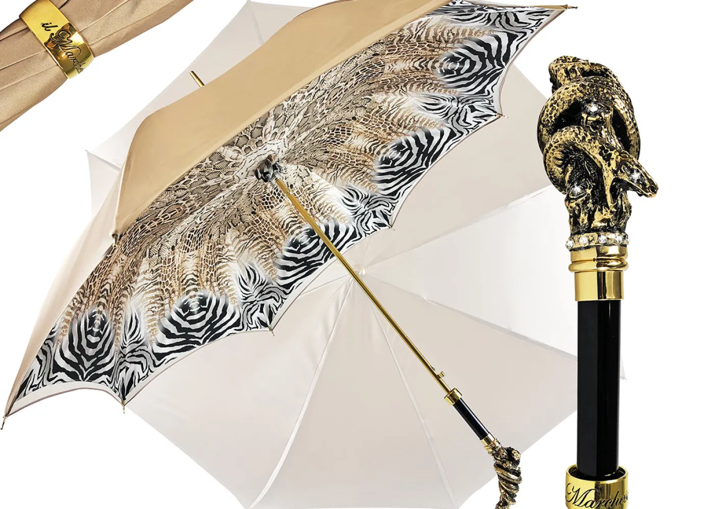 Il Marchesato Fine and Elegant Animalier Umbrella - "ilMarchesato" Outlet