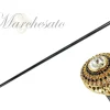 Il Marchesato Fine and elegant Walking stick with topaz and black crystals Outlet