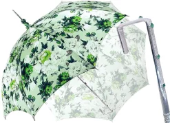 Il Marchesato Flowered Green Parasol Discount