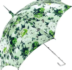 Il Marchesato Flowered Green Parasol Discount