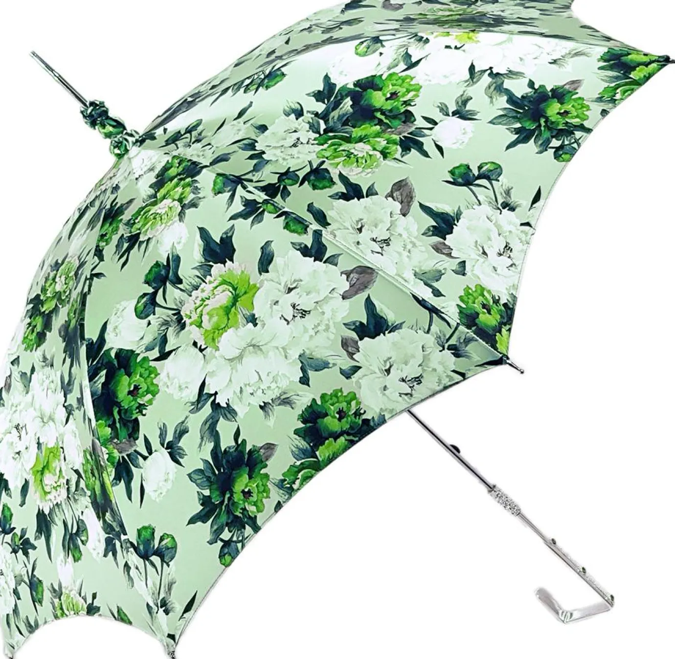 Il Marchesato Flowered Green Parasol Discount