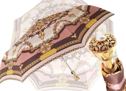 Il Marchesato Folding Chain Print Umbrella By Best