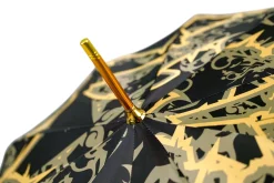 Il Marchesato Gold Horse Head Handle Umbrella – Elegant Equestrian Design Fashion