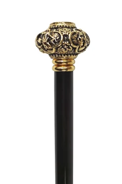 Il Marchesato Golden knob with Red crystal Fashion