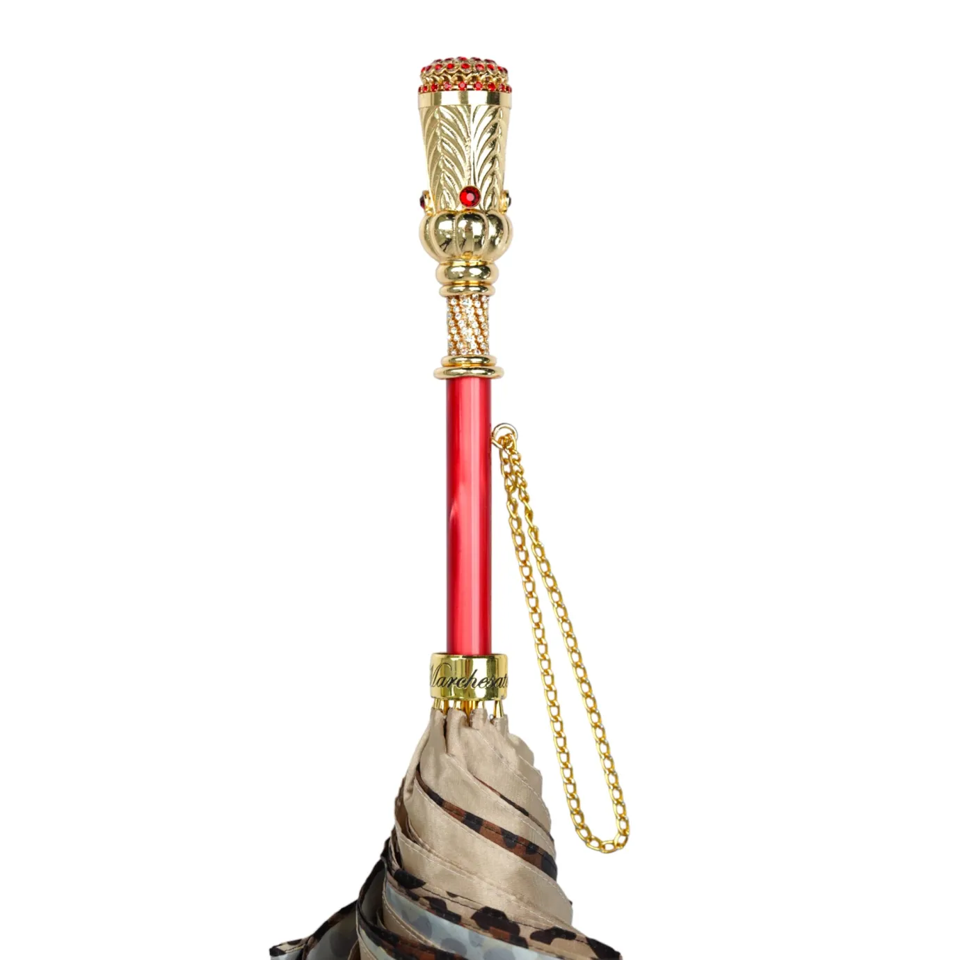 Il Marchesato Golden Touch Umbrellas: Exquisite Artisan-Made Canopies with Crystal-A Sale