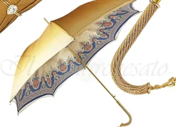 Il Marchesato Golden Umbrella in a Fancy design Discount