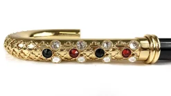 Il Marchesato Goldplated brass Handle - Luxury canes for men Discount