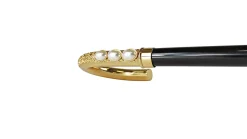 Il Marchesato Goldplated Curved Walking-stick with Pearls Online