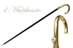 Il Marchesato Goldplated Walking stick for Men Hot