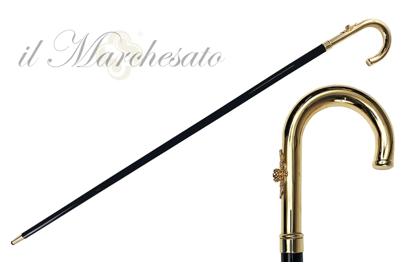 Il Marchesato Goldplated Walking stick for Women Online