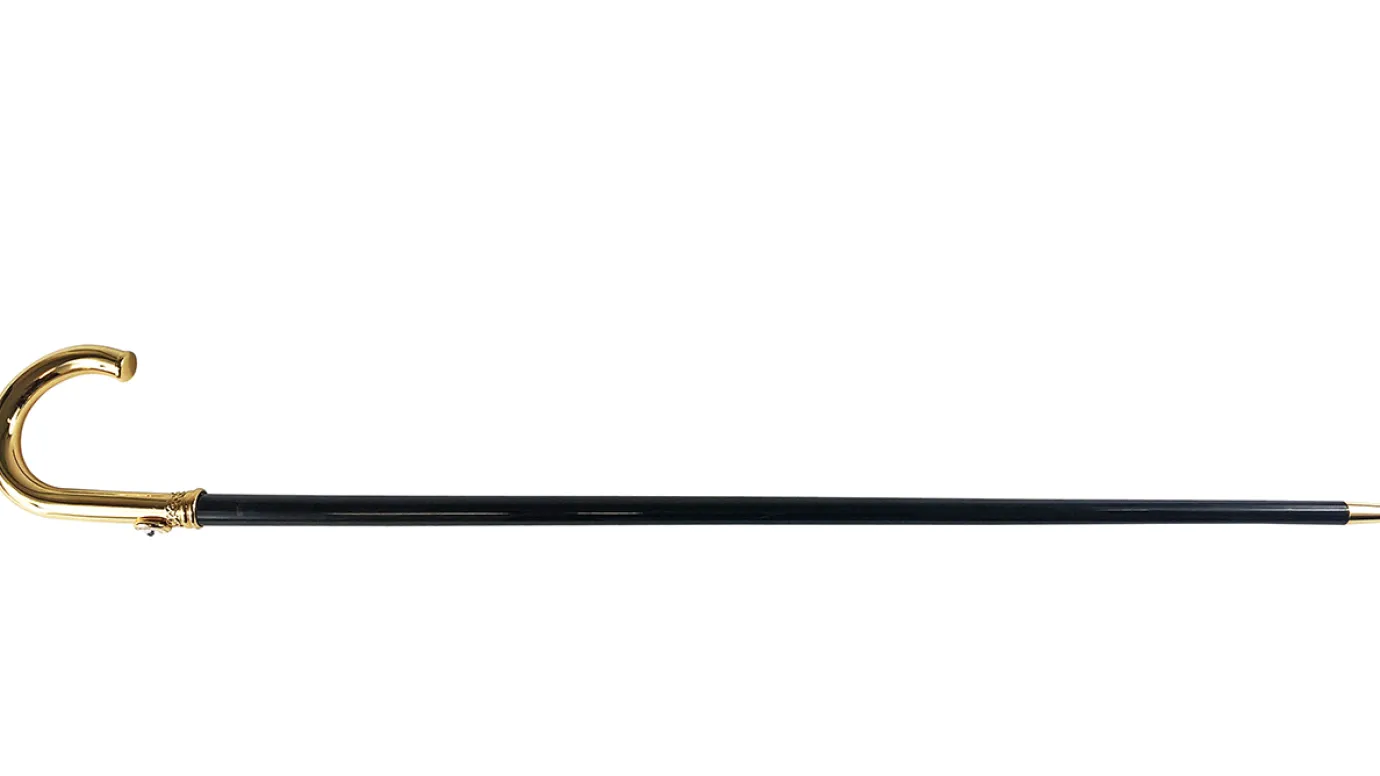 Il Marchesato Goldplated Walking stick for Men Hot