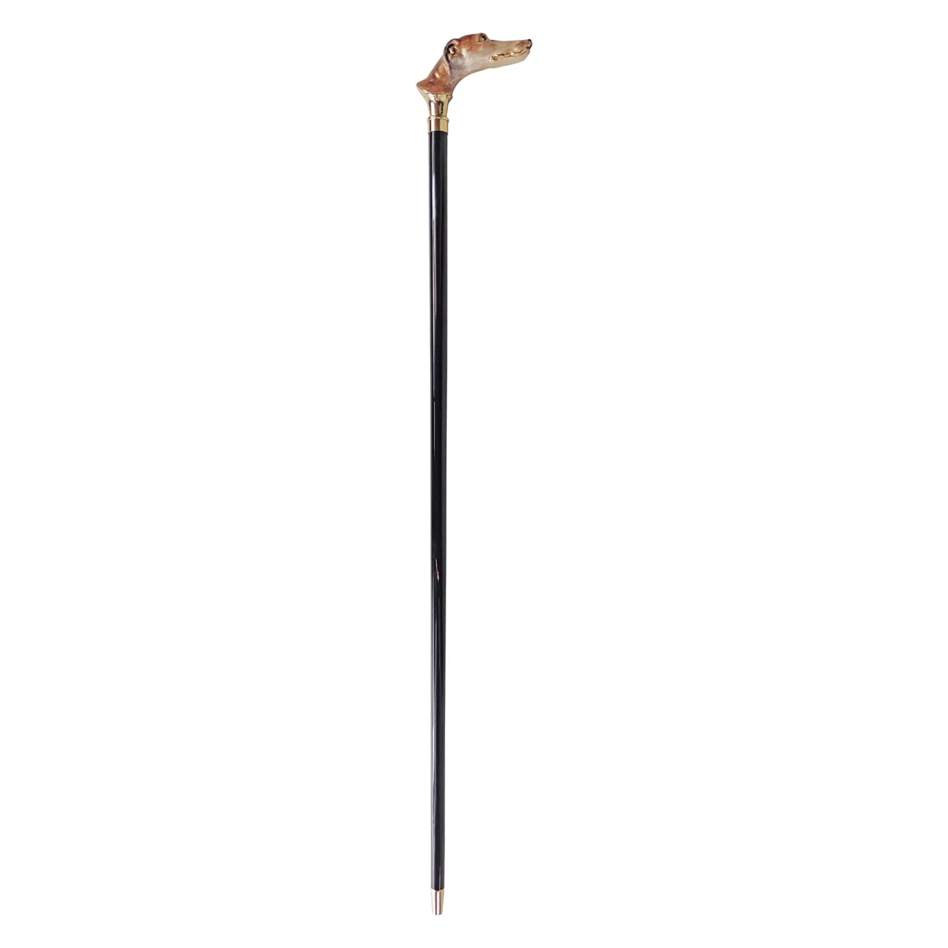 Il Marchesato Hand enameled greyhound Walking stick Outlet