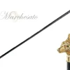 Il Marchesato Handmade Fox Walking stick - 24K gold-plated Sale