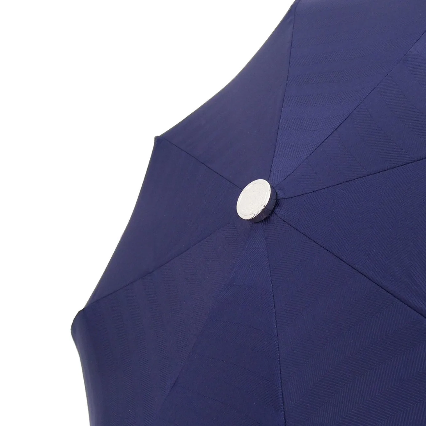 Il Marchesato Handmade Men's Compact Umbrella in a Blue Color Fashion