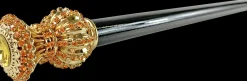 Il Marchesato Handmade milord Cane with Orange crystals Discount