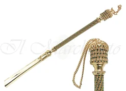 Il Marchesato Handmade Shoehorn with Emerald Crystals Fashion