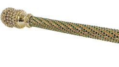 Il Marchesato Handmade Shoehorn with Emerald Crystals Fashion