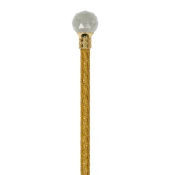 Il Marchesato Handmade Topaz Crystal-Encrusted Walking Cane Hot