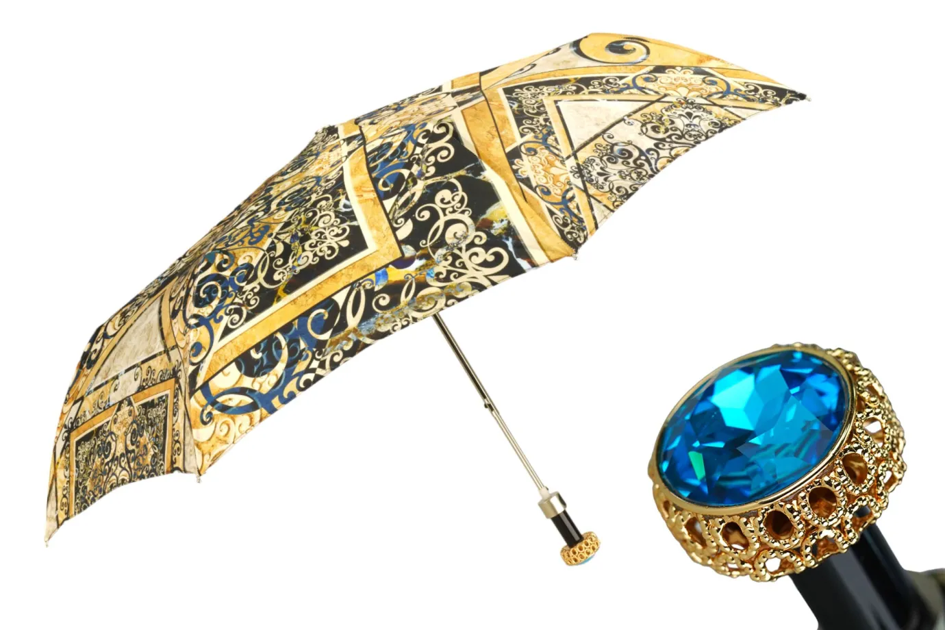 Il Marchesato Handmade umbrella with exclusive Majolica design Discount