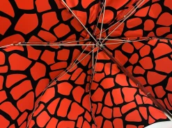 Il Marchesato Handmade umbrella with Sphere decorated with red crystals Fashion
