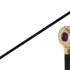 Il Marchesato Handmade Walking stick - Golden filigree sphere with crystal Outlet